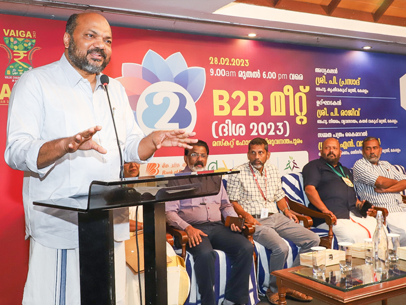 Vaiga B2B meets by connecting entrepreneurs and traders