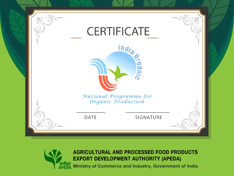 Become a member of the Department of Agriculture's organic certification scheme